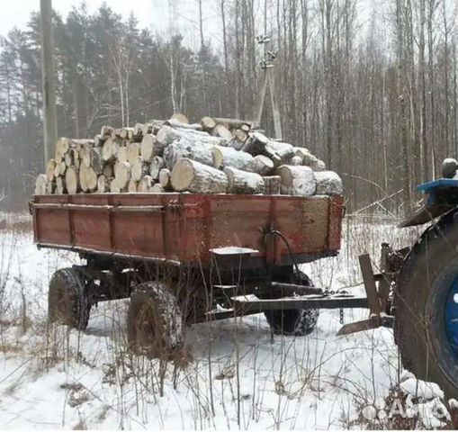 Прицеп дров фото