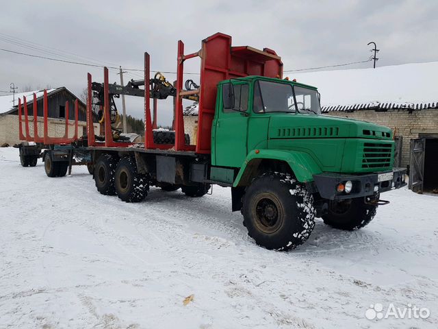 Фото лесовоза с дровами