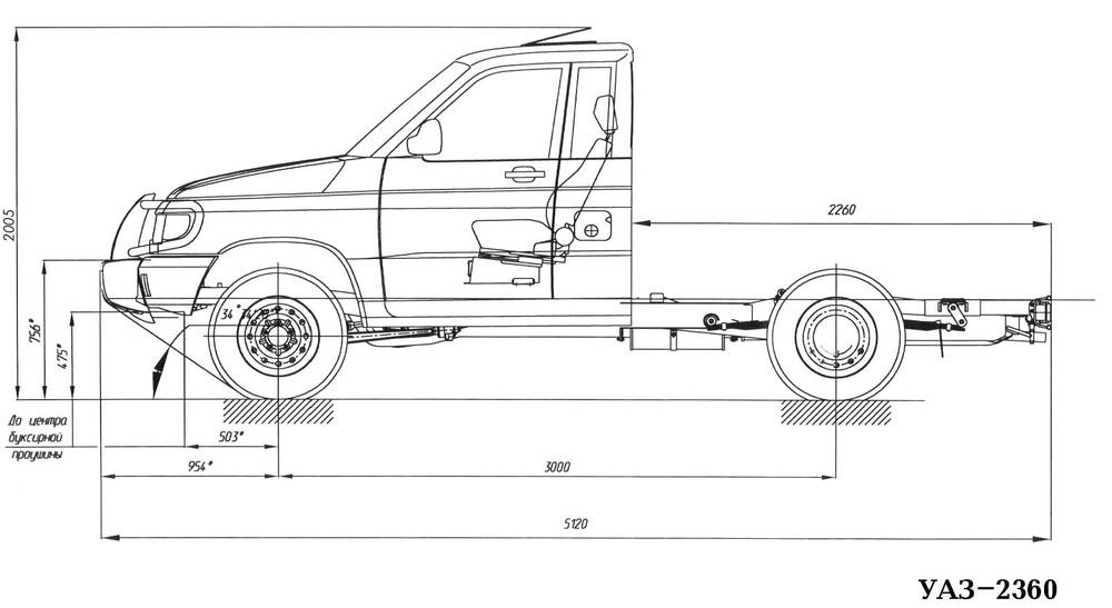 Уаз чертеж. УАЗ 2360 карго размер кузова. ВАЗ Патриот рама чертеж. Колесная база УАЗ 3160. УАЗ 2360 чертеж.