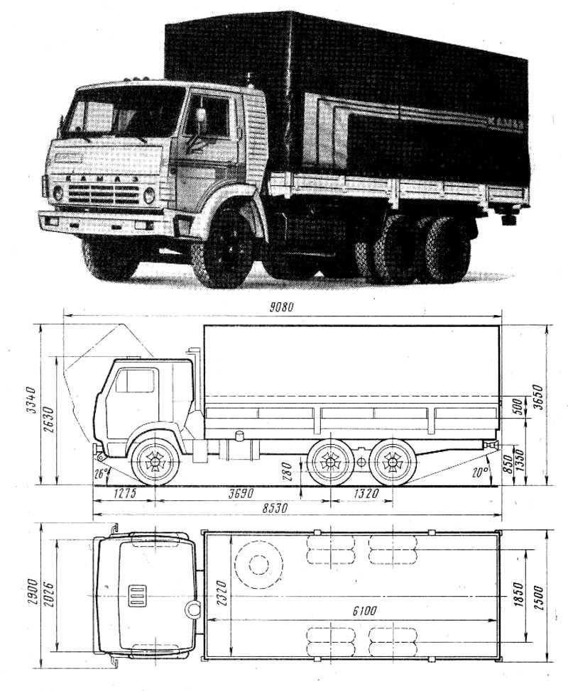 Камаз размеры. Габариты КАМАЗ 5320 бортовой. КАМАЗ 5320 ширина кузова. КАМАЗ 5320 габариты кузова. КАМАЗ 53212 габариты.