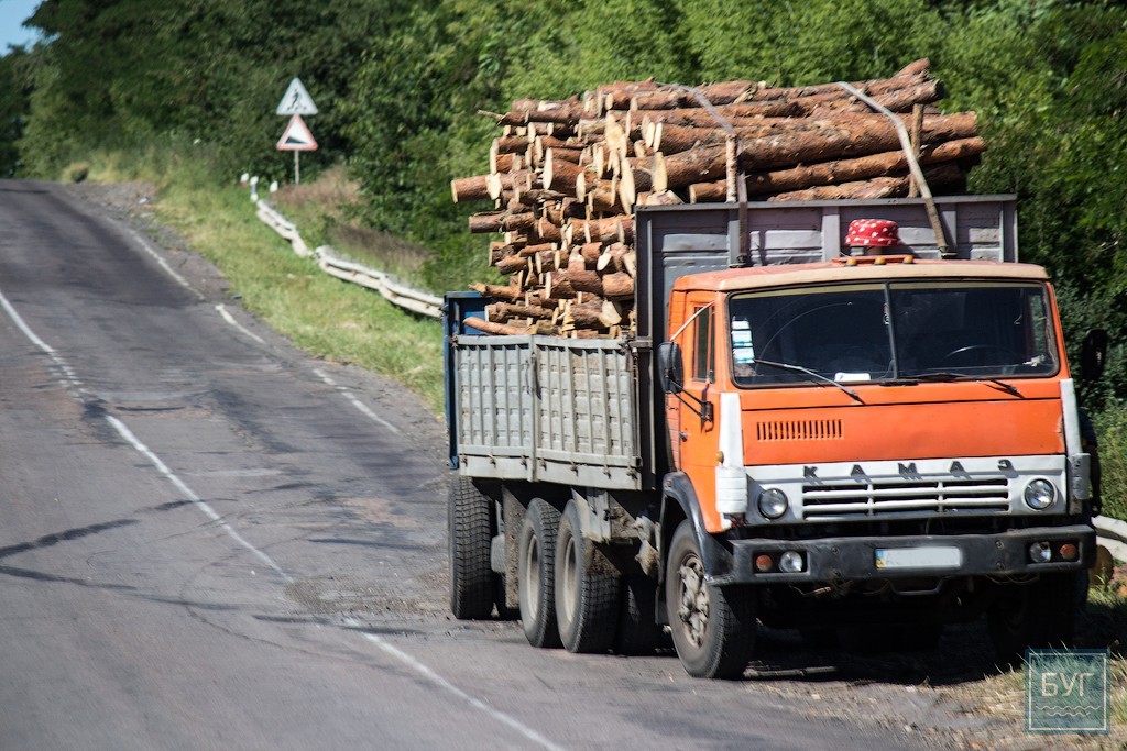 Приколы с лесовозами