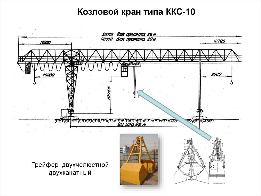 Электрическая схема грейфера