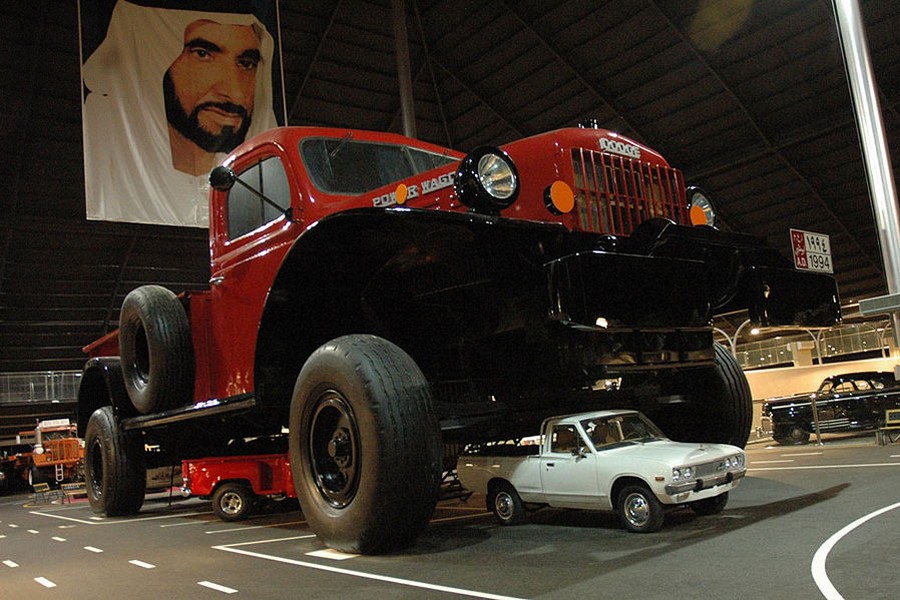 dodge power wagon арабского шейха