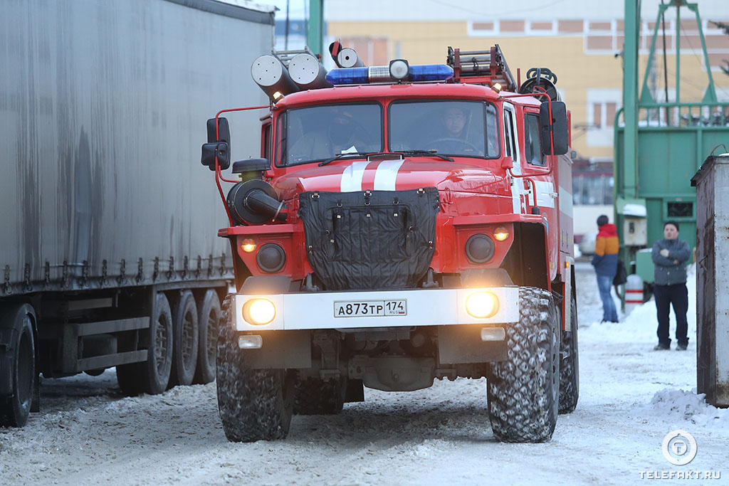 Урал 4320 пожарка салон