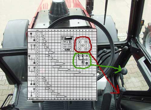 Схема переключения мтз 82 передач трактор мтз