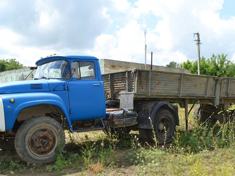 Зил 130 полуприцеп фото