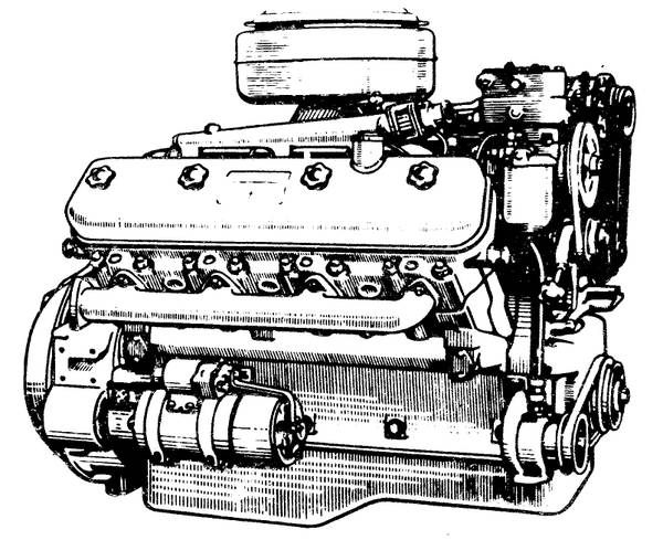 Ямз 238 порядок работы цилиндров схема с турбонаддувом
