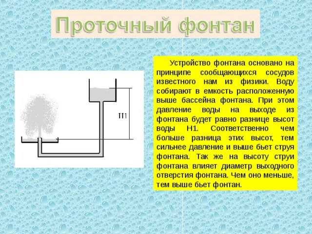 Объясните принцип действия. Принцип работы фонтана. Схема работы фонтана. Принцип работы фонтана физика. Принцип действияфантана.