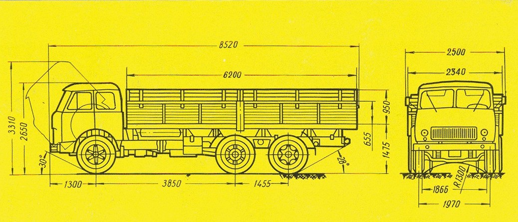 Габариты 500. МАЗ-5335 габариты. МАЗ 509 габариты. МАЗ 509б чертежи. МАЗ 5335 чертеж.