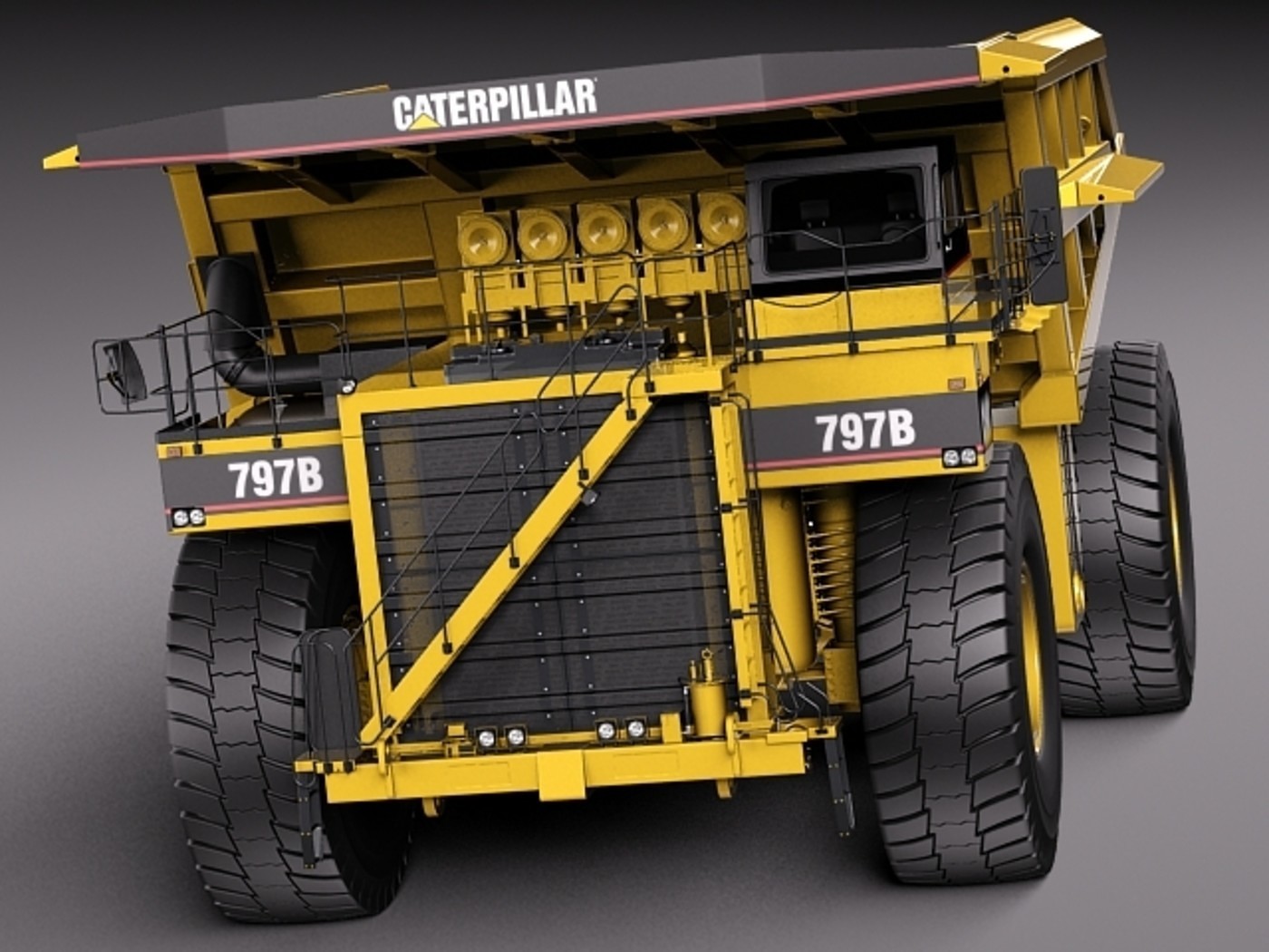 Карьерный самосвал Caterpillar 797f