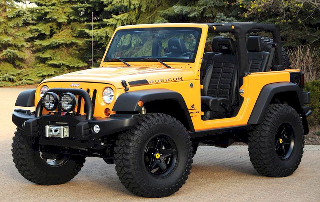 Jeep Wrangler 2 Door без крыши