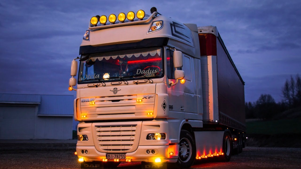 DAF XF 105 дальнобойщика