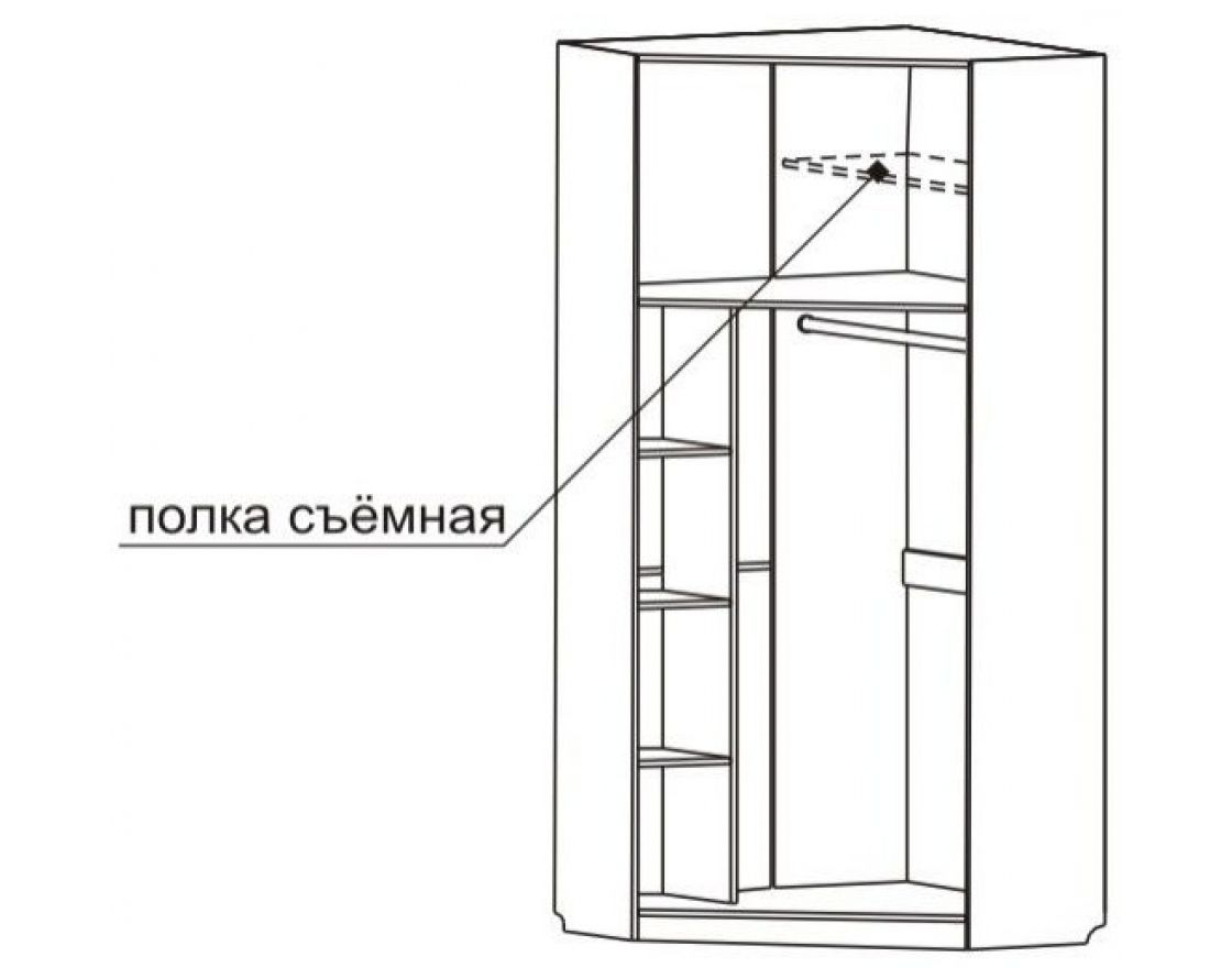 Собрать шкаф угловой самому