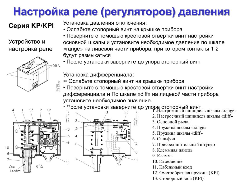 Устройство регулировкой. Реле давления для компрессора 220в схема подключения. Реле давления принцип работы схема включения. Регулировка реле регулятора давления воды. Схема подключения регулятора давления воздуха на компрессор.