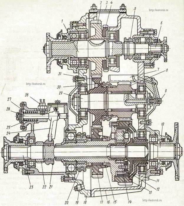 Кпп камаз 4310 схема