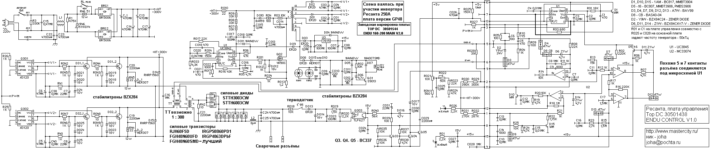 Ресанта 220 пн схема электрическая принципиальная схема