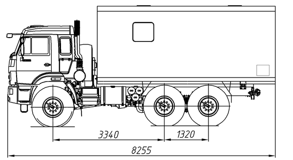 Мод камаз 5320 схема