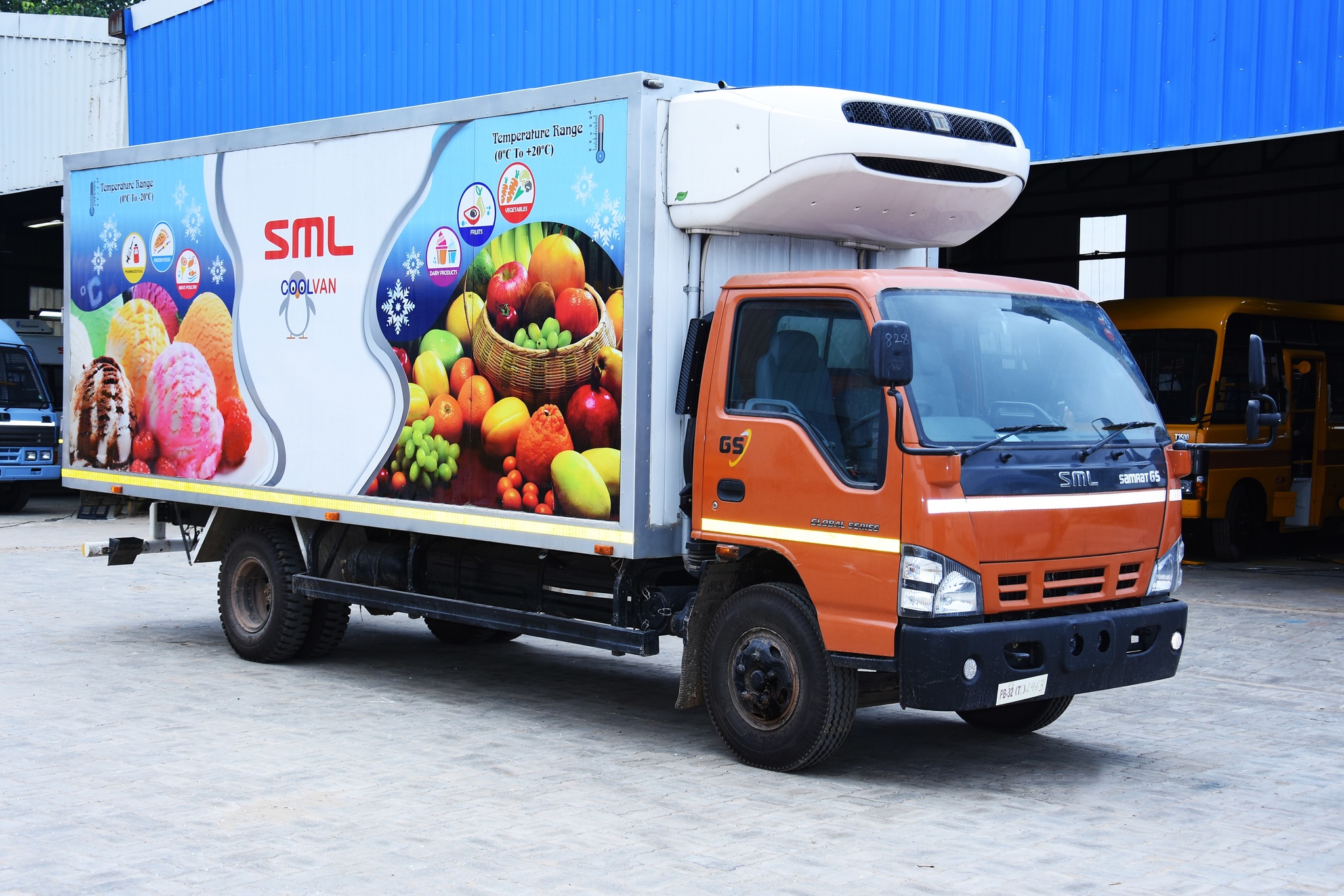 Фургоны для перевозки пищевых продуктов