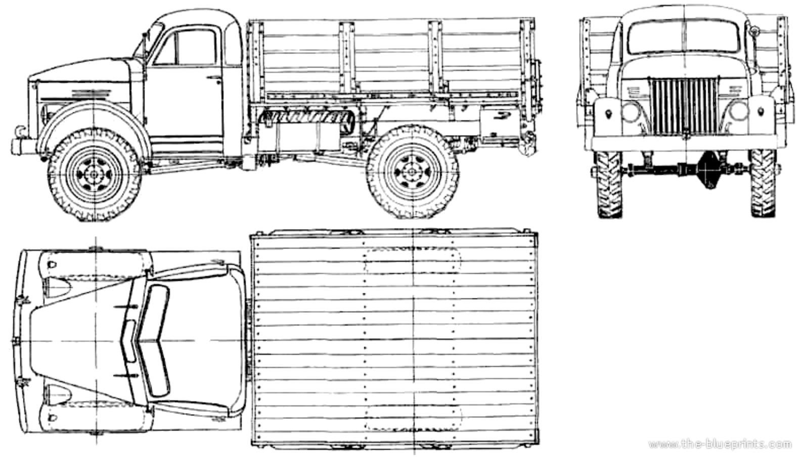 Газ 52 чертеж