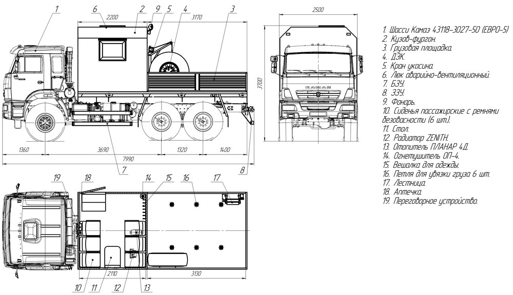 Камаз 43114 отличие от 43118