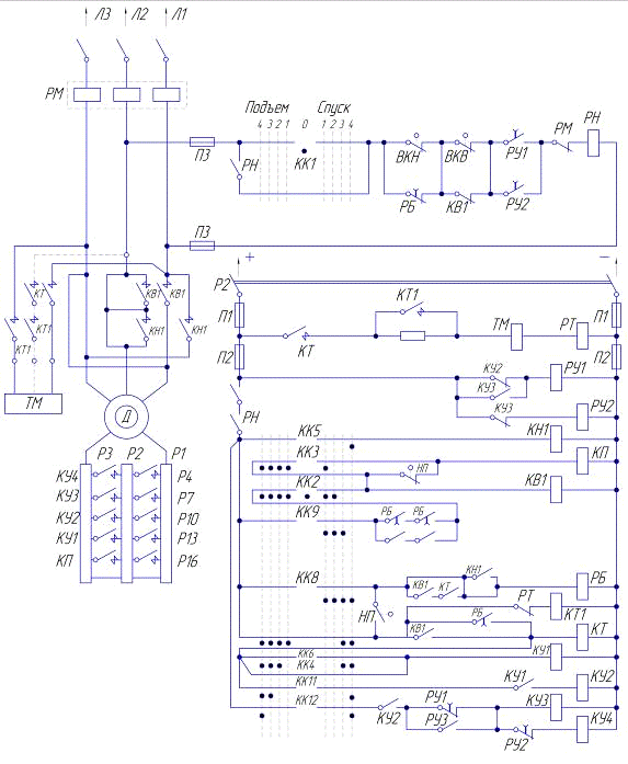 Схема крана ккс 10 электрическая схема