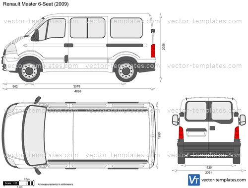 Рено мастер 2 габариты