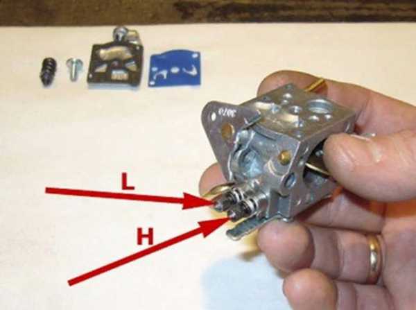 Партнер 340 регулировка карбюратора