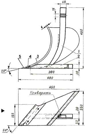 Роторный плуг своими руками чертежи