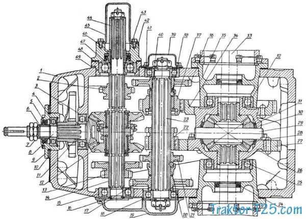 Трактор т 25 схема
